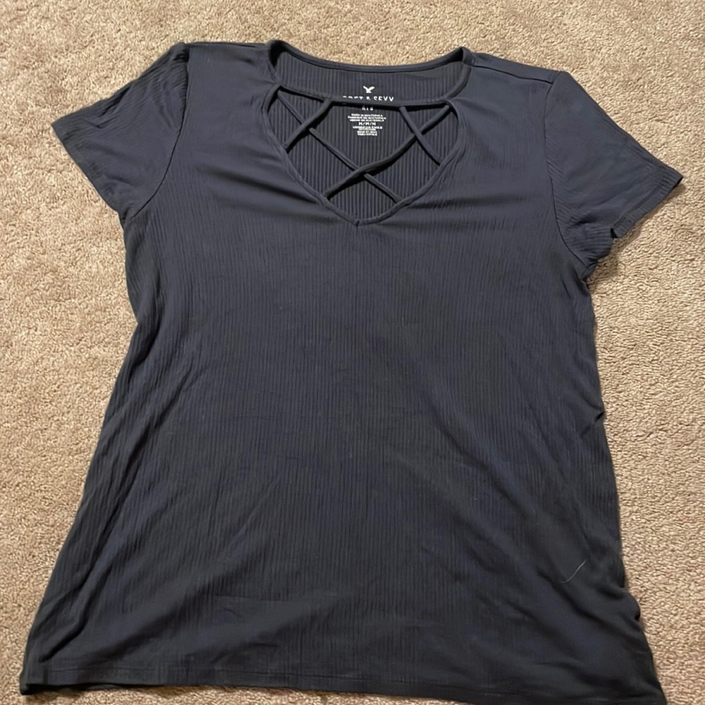 American eagle navy soft and sexy t-shirt